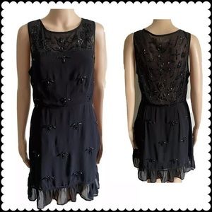 NFC 721 Hand Crafted Beaded Short Dress